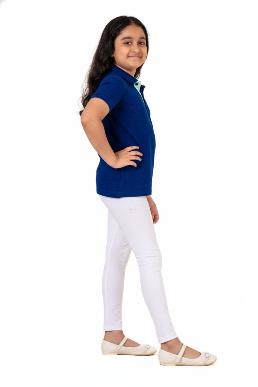 Plain Leggings Bright White