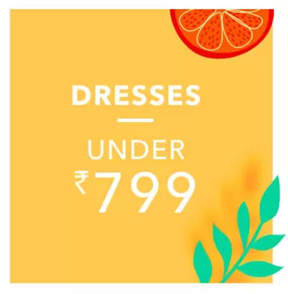 Dresses under 799