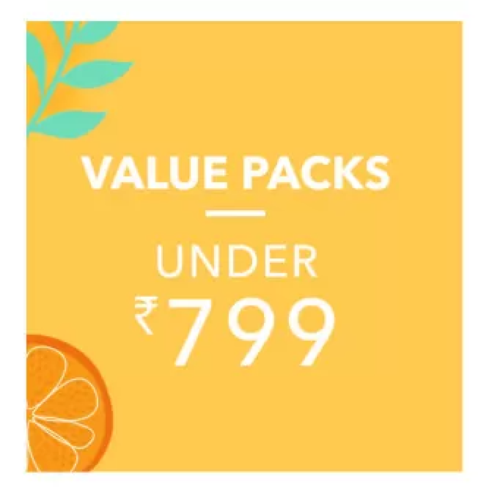 Value Packs under 799