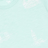 Mint Slim Printed Tee