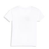 White Football Printed Tee