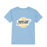 Blue Printed Tee