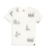 Off-White Regular Fit Printed Tshirt