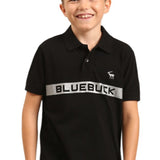 Black Colorblocked Polo