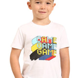 White Regular Printed Tee