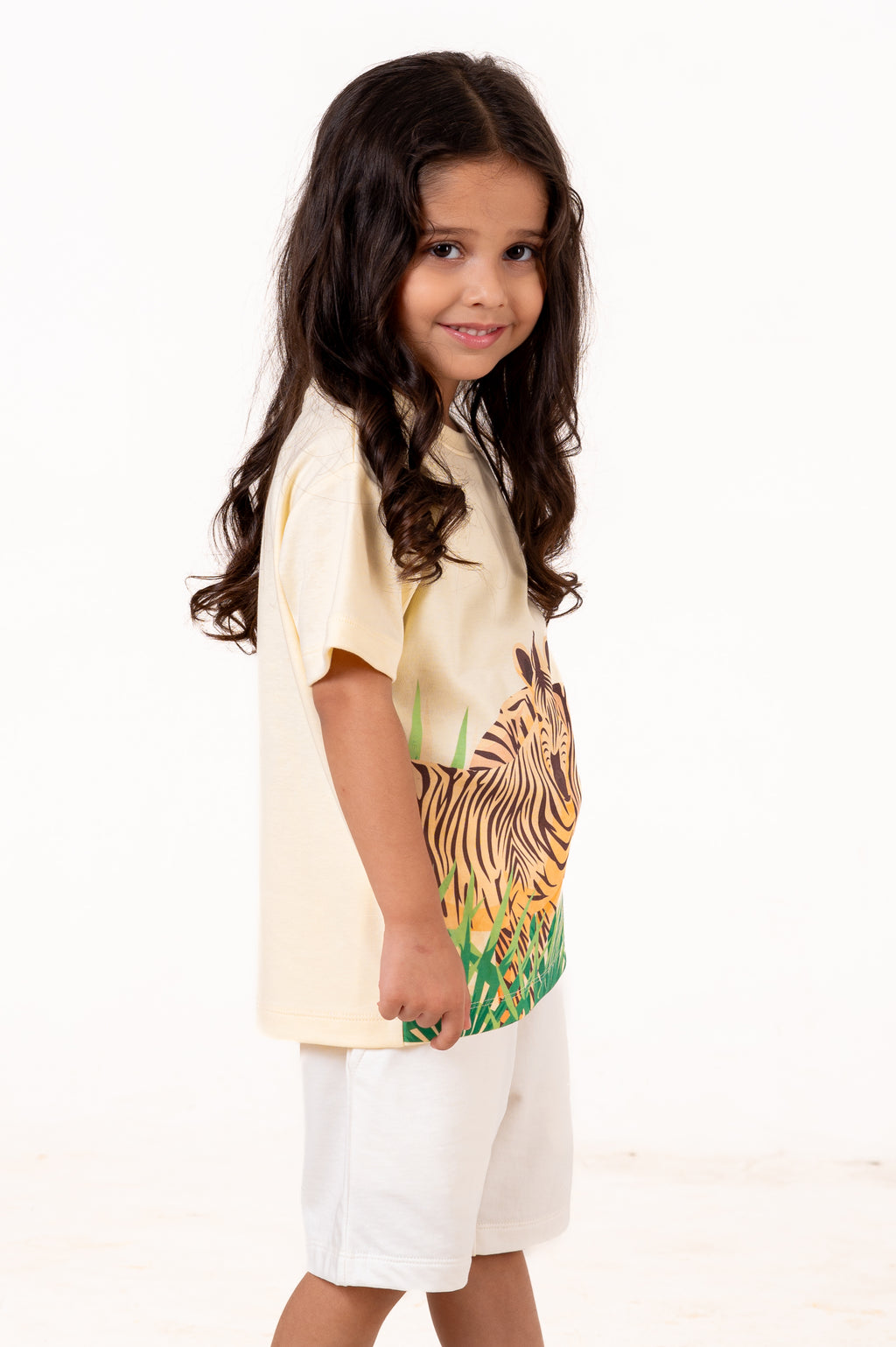 Crew Neck With Digital Printing Sandal