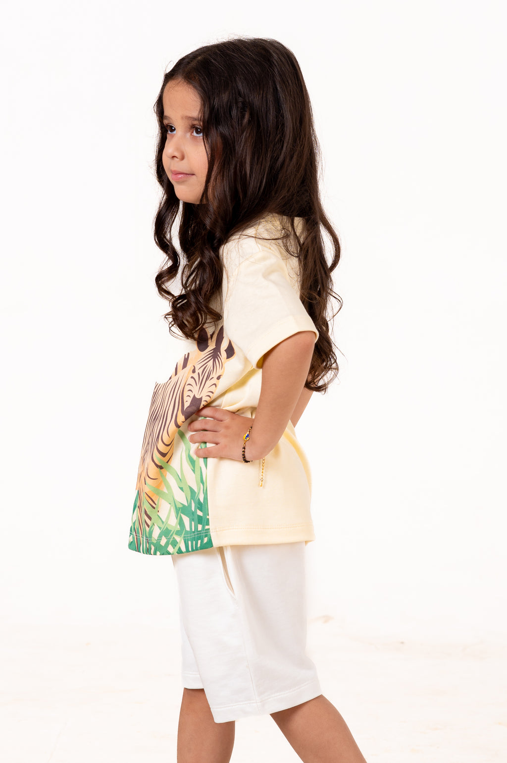 Crew Neck With Digital Printing Sandal