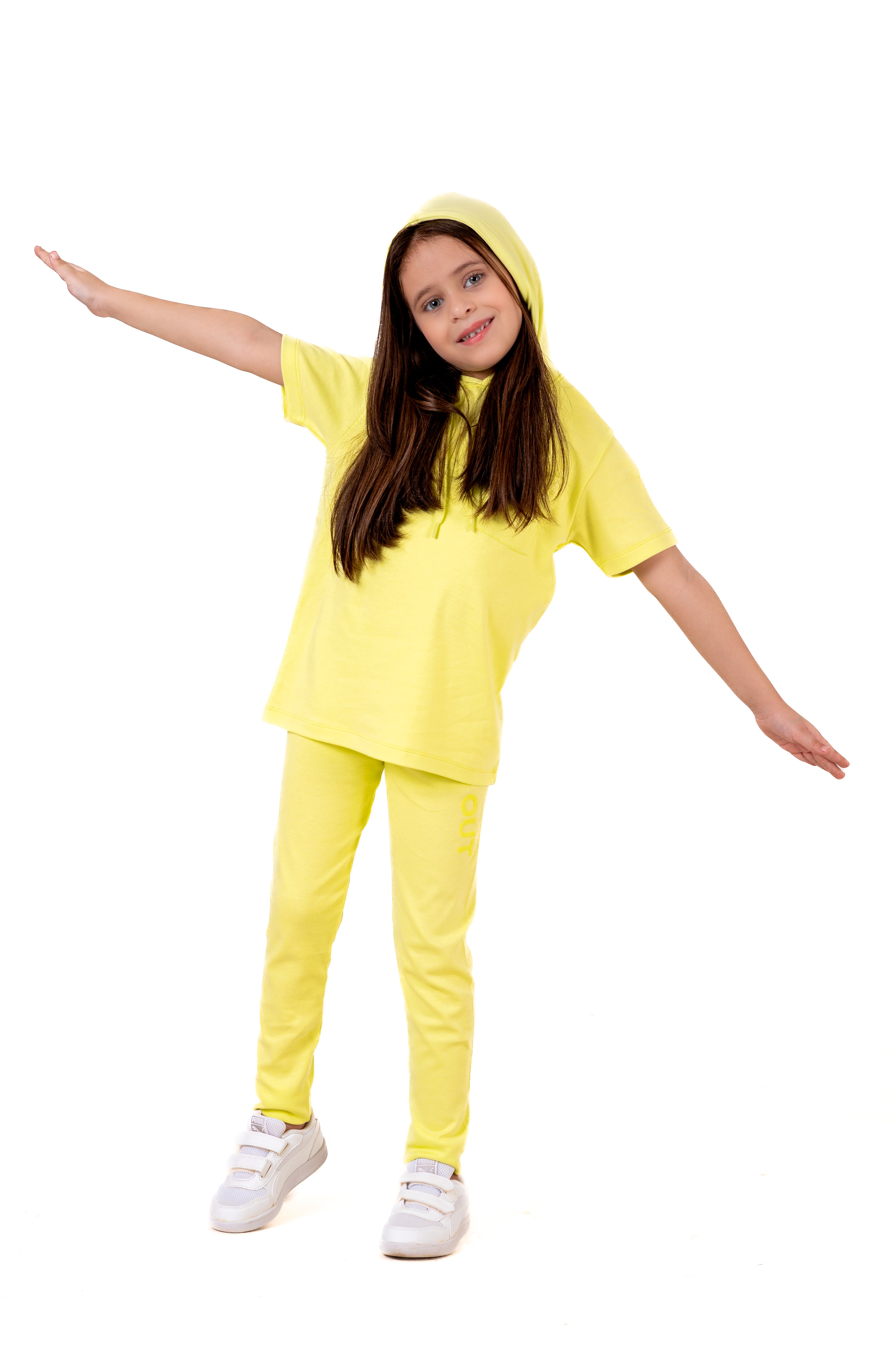 Co Ords With Hd Gel Print Orange