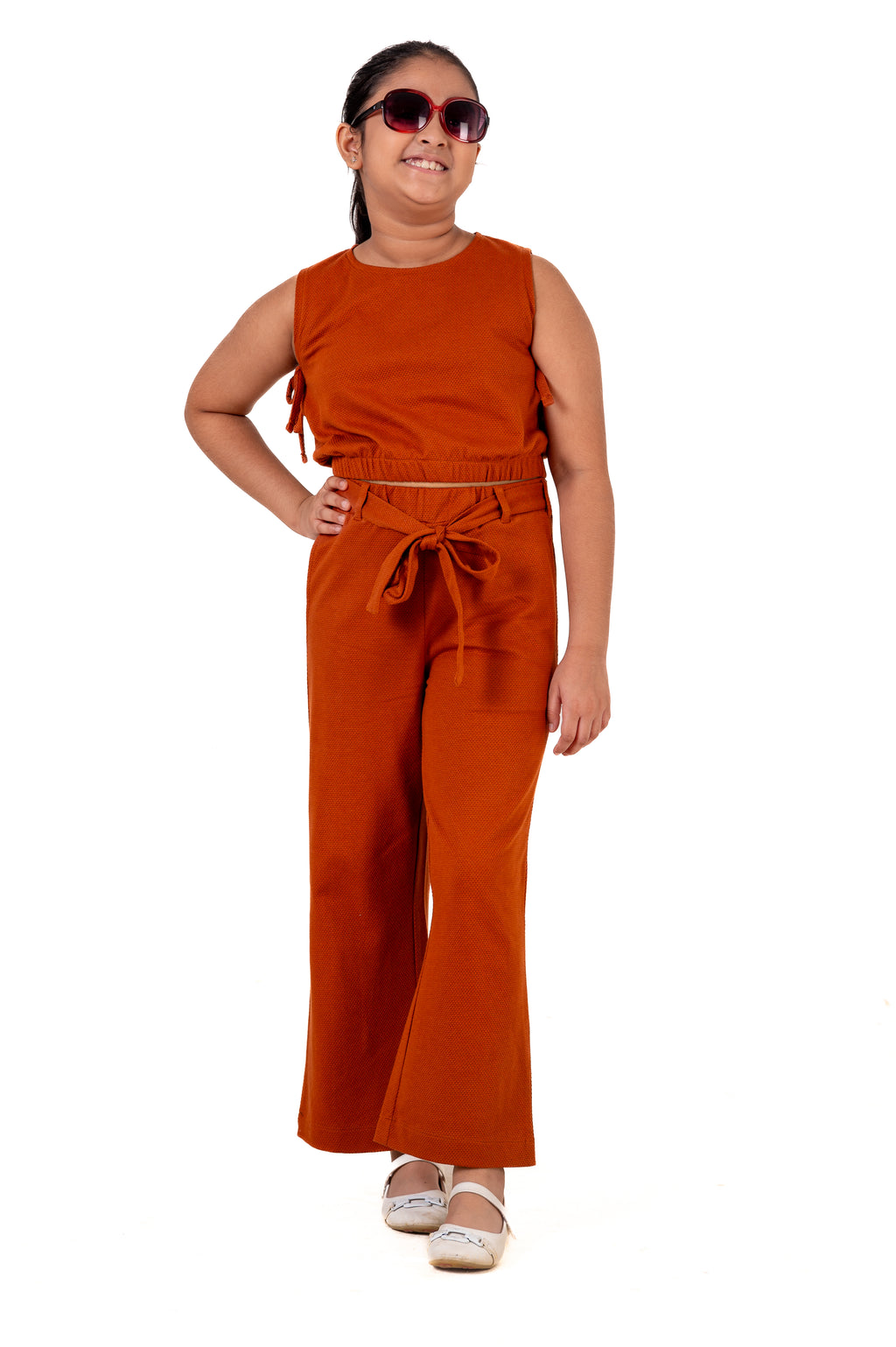 Co Ords With Popcorn Fabric Ginger Bread