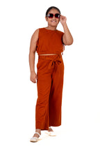 Co Ords With Popcorn Fabric Ginger Bread