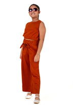 Co Ords With Popcorn Fabric Ginger Bread