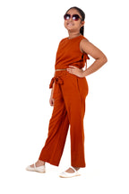 Co Ords With Popcorn Fabric Ginger Bread