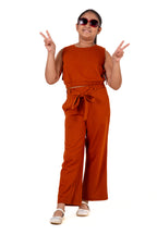 Co Ords With Popcorn Fabric Ginger Bread