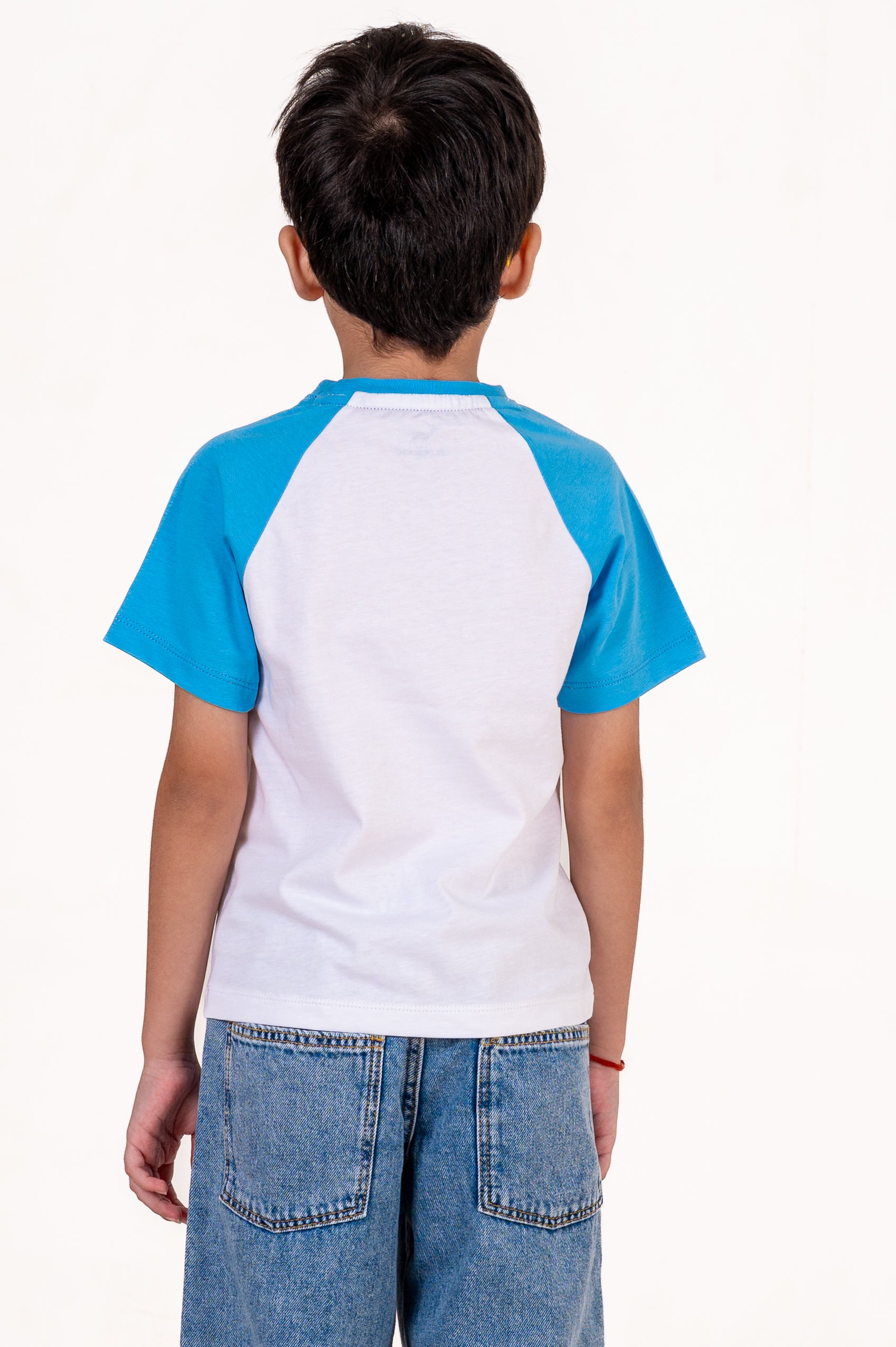 Ragalon Sleeve With Puff Print White