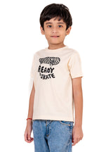 Crew Neck With Contrast Emb White