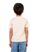 Crew Neck With Contrast Emb White