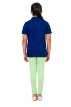 Plain Leggings Patina Green