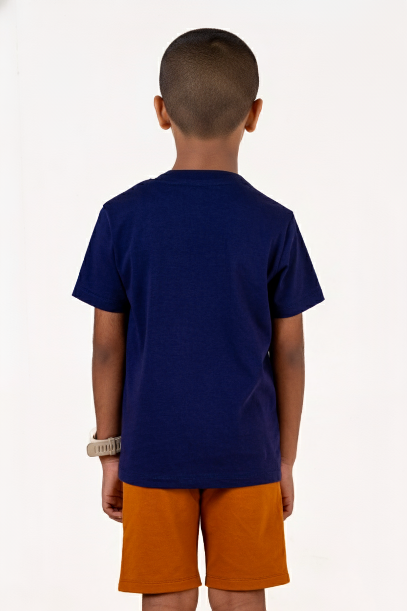 Co Ords With Print Navy