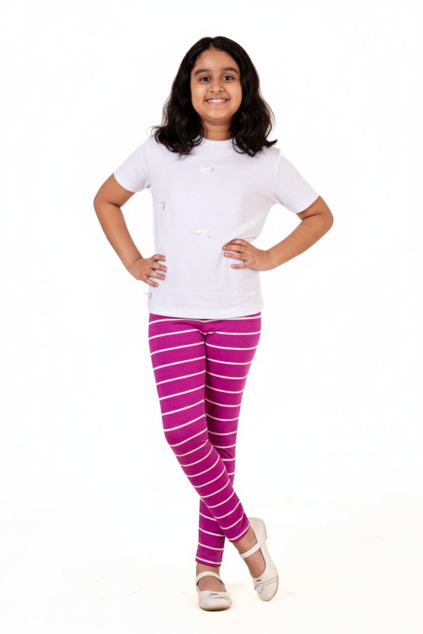 Yarn Dyed Pant Soft Pink