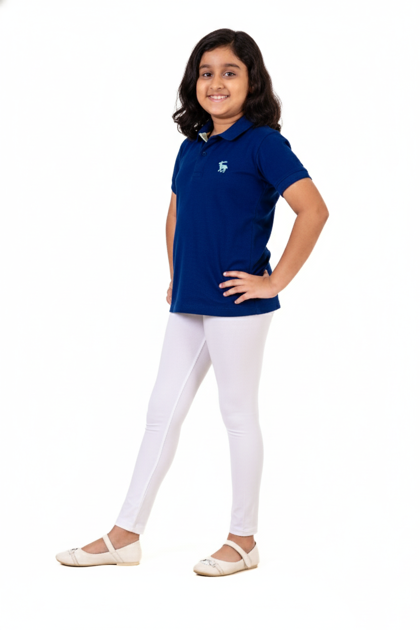 Plain Leggings Bright White