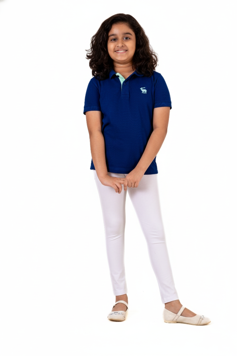 Plain Leggings Bright White