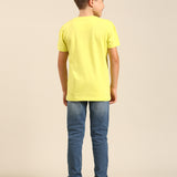 Rainbow Rascals Neon Yellow Tee