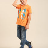 Pack of 2 Pine & Apricot Crush Tees