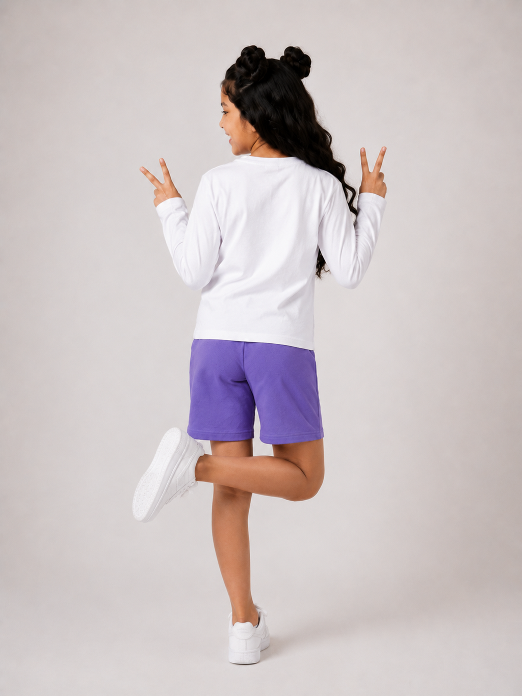 Organic Cotton Co Ords With Normal Print And Sequence Blue