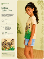 Organic Cotton Crew Neck With Digital Printing Sandal
