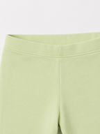 Organic Cotton Plain Leggings Patina Green