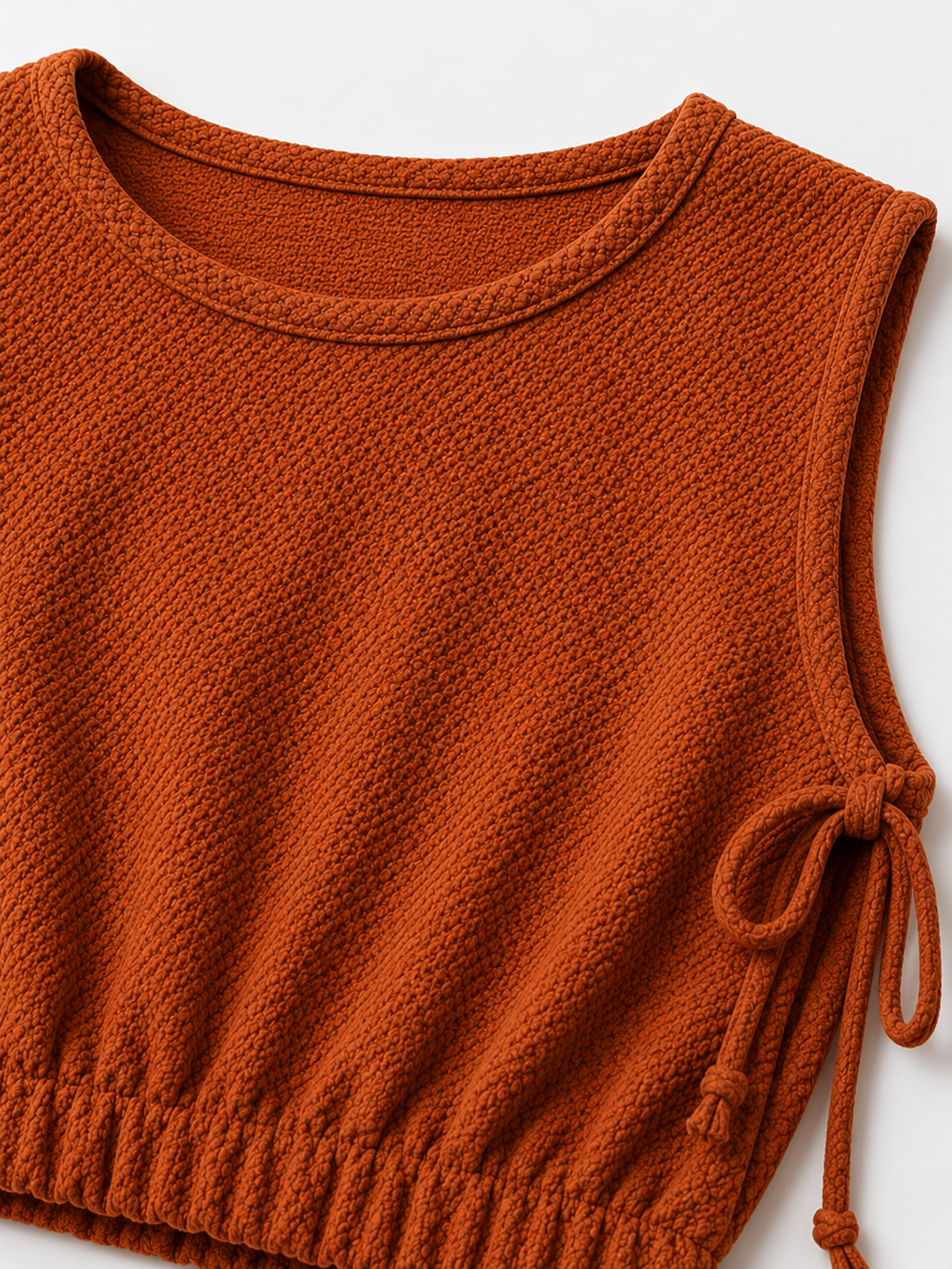 Organic Cotton Co Ords With Popcorn Fabric Ginger Bread