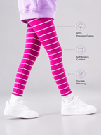 Organic Cotton Yarn Dyed Pant Soft Pink